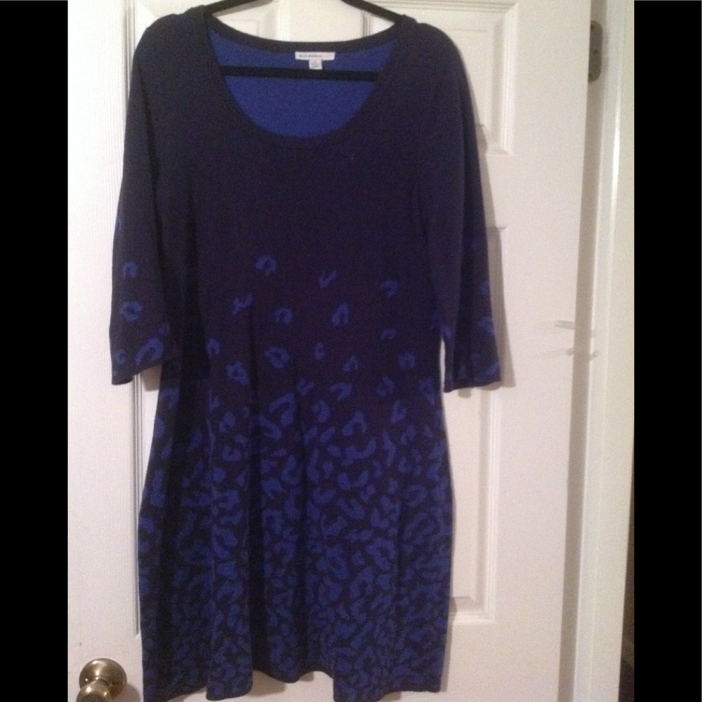 IN Leopard Print Sweater Dress -SALE!